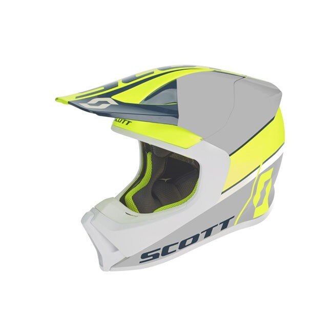 Casca Scott 550 Split Ece, Galben/albastru, Marime XL