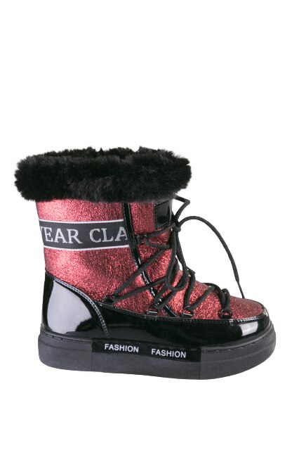 Cizme dama Marga, Rosu