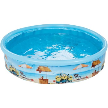 Piscina Happy People cu Perete Rigid si Imprimeu Minions 155 x 30 cm Piscina Happy People cu Perete Rigid si Imprimeu Minions 155 x 30 cm