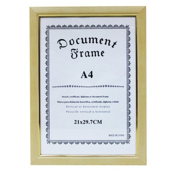 Rama foto Vision, din lemn, crem-alb, format A4 Rama foto Vision, din lemn, crem-alb, format A4