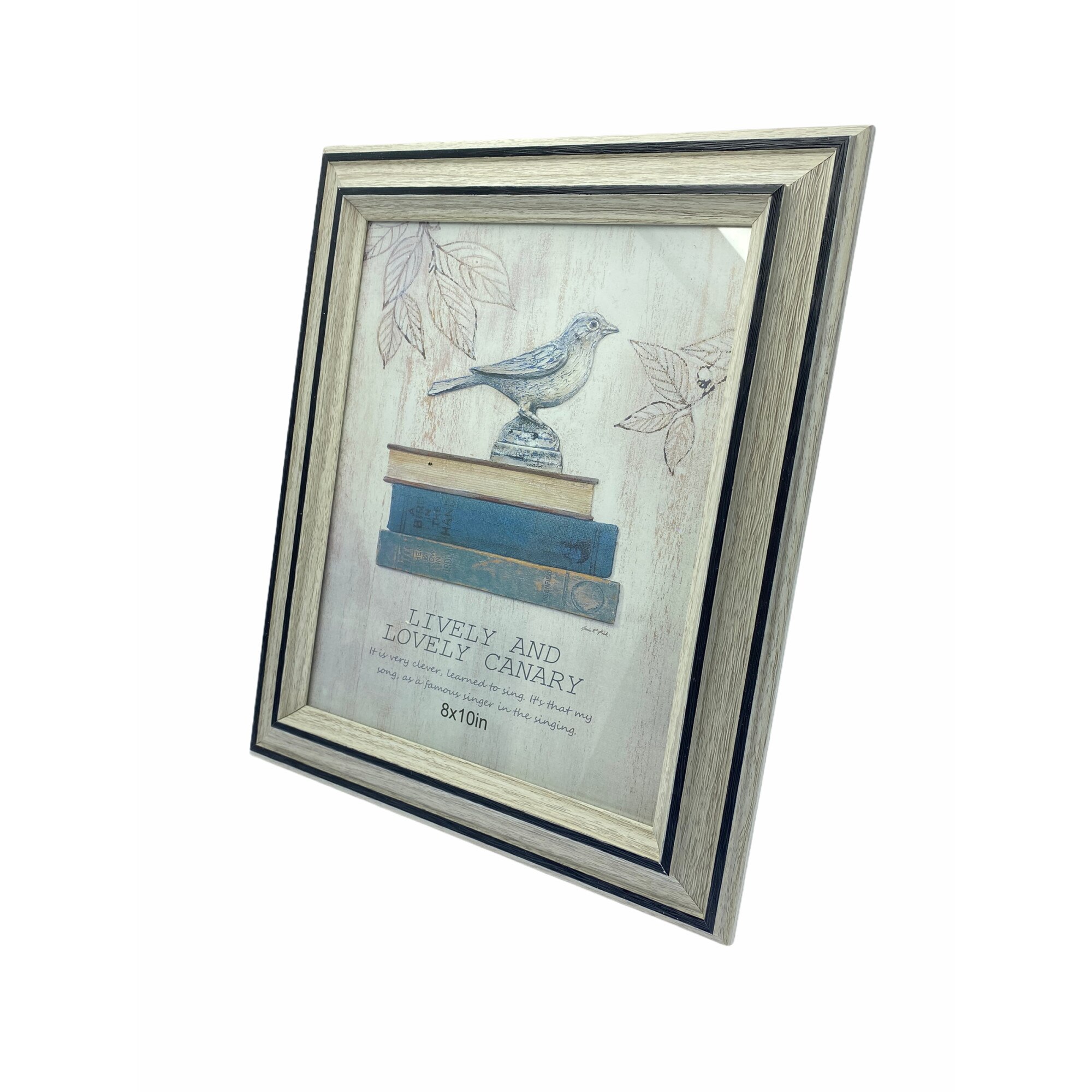 Rama foto lemn, Atelier, model Vintage, Bej, 20x25cm