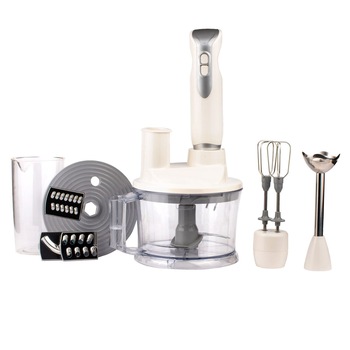 Blender cu tocator si mixer Finlux FHB-648, 1500W, 6 in 1, Tocator cu accesorii, Bej Blender cu tocator si mixer Finlux FHB-648, 1500W, 6 in 1, Tocator cu accesorii, Bej