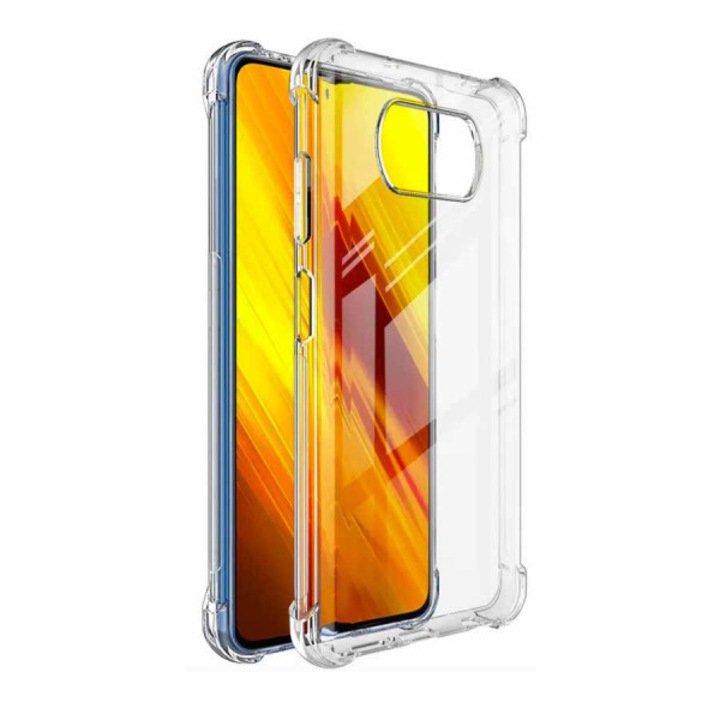 Кейс Nordic, Xiaomi Poco X3/X3 Pro, Air Defender, Прозрачен