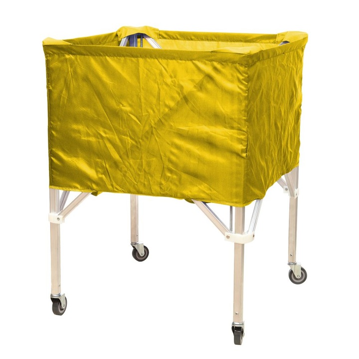 Сгъваема количка за топки MAXIMA, 88х68х68 см, Жълт, 30082001