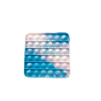 Jucarie POP IT!, antistres, din silicon, patrat, pastel Jucarie POP IT!, antistres, din silicon, patrat, pastel