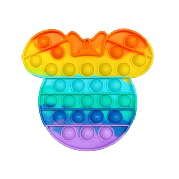 Joc pop it cap Minnie, multicolor, 16 cm Joc pop it cap Minnie, multicolor, 16 cm