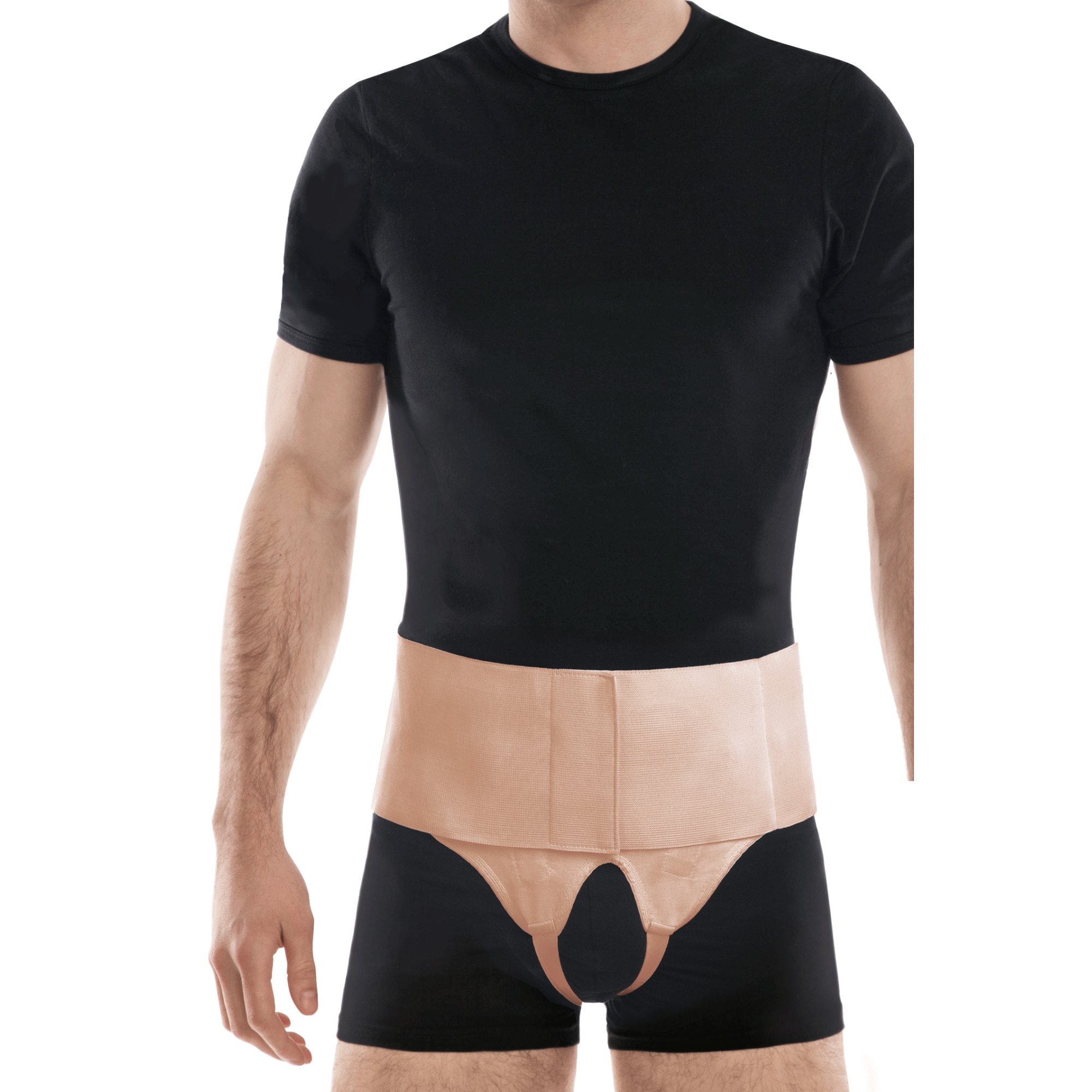 Centura pentru hernie inghinala, Toros Group, Marime M, Bilaterala, Bej