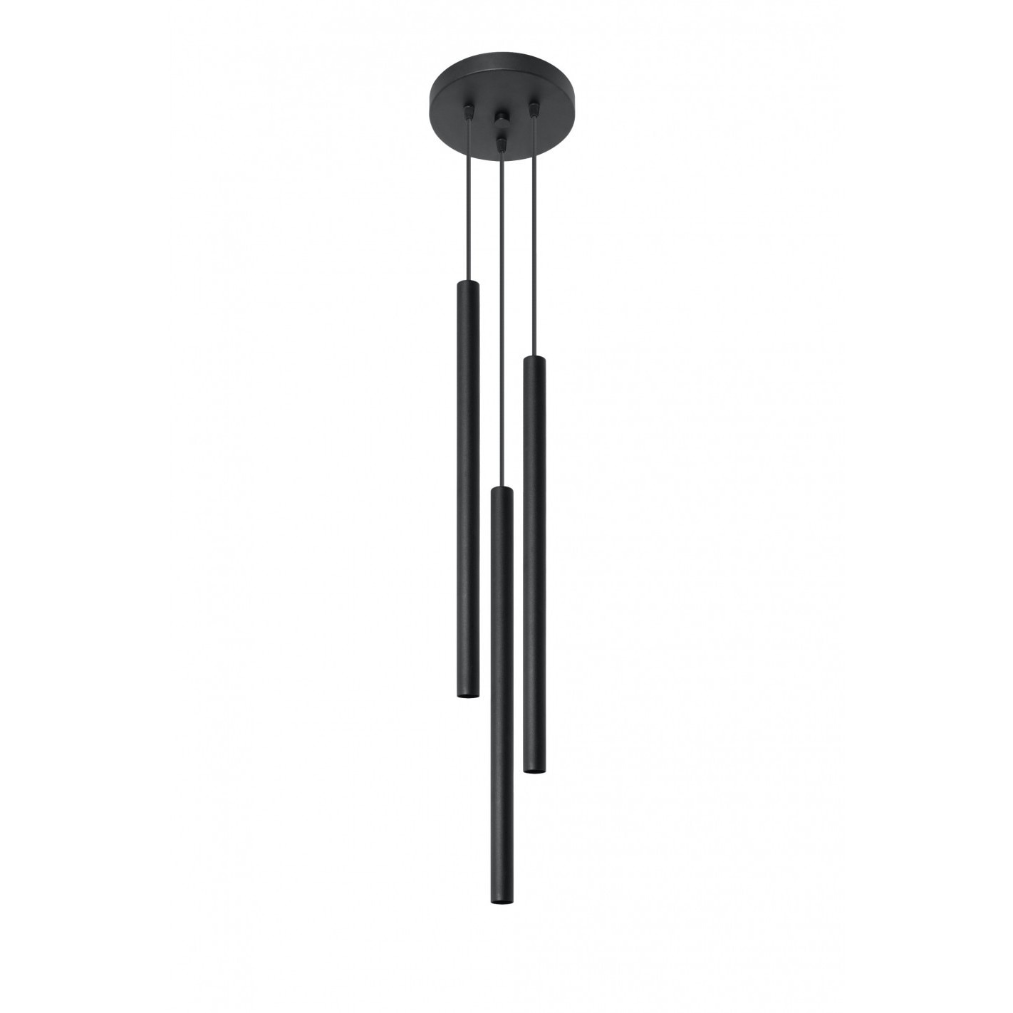 Pendul Rino Cojom 3n, 3xG9, metal, negru