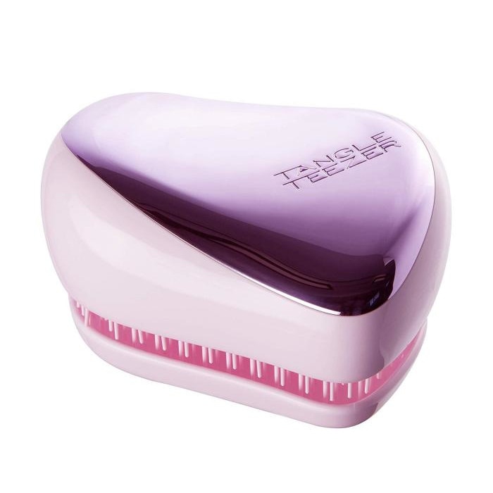 Perie pentru par Tangle Teezer Compact Styler Smooth & Shine Lilac Gleam