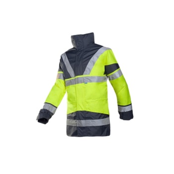 Geaca de inalta vizibilitate, multifunctionala , rezistenta la ploaie si frig Skollfield, marimea 2XL Geaca de inalta vizibilitate, multifunctionala , rezistenta la ploaie si frig Skollfield, marimea 2XL
