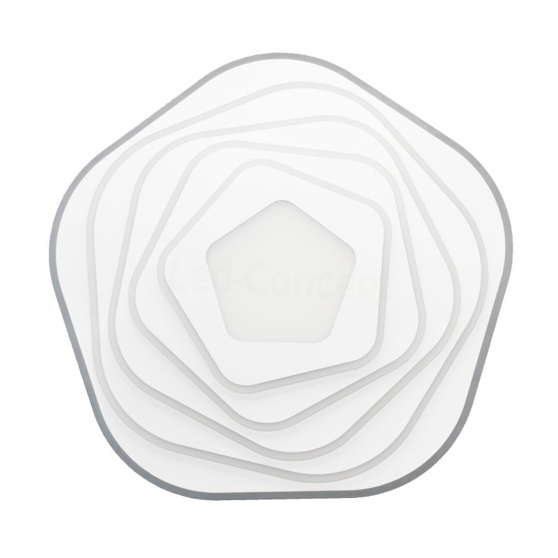 Plafoniera Led 19216 efect 3D cu telecomanda 228 W