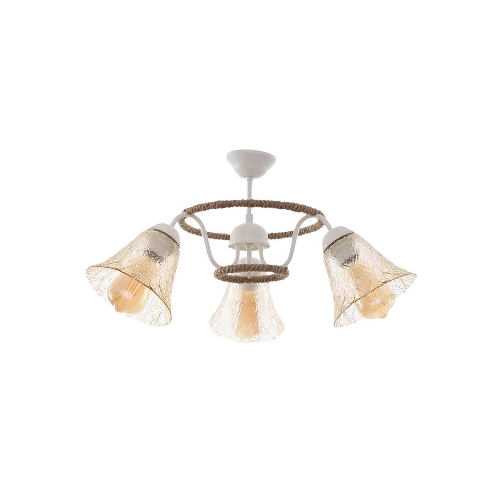 Lustra Yago Alb 3xE27 60W, FST58500