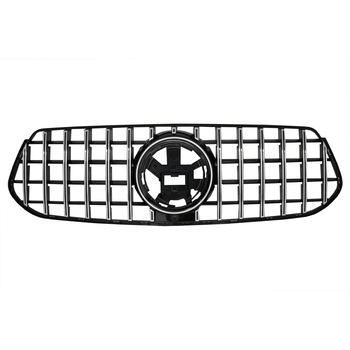 Grila Centrala compatibil cu Mercedes GLE SUV W167 V167 GLE Coupe C167 Sport Package (2019-Up) GTR Panamericana Design Negru si Crom (FGMBGLEV167GTR) Grila Centrala compatibil cu Mercedes GLE SUV W167 V167 GLE Coupe C167 Sport Package (2019-Up) GTR Panamericana Design Negru si Crom (FGMBGLEV167GTR)