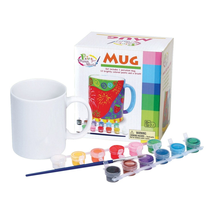 Set de pictat 1 cana din portelan, Champion, + 3 ani