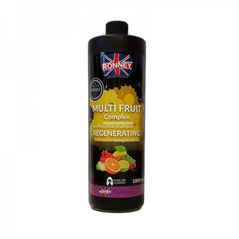 Sampon pentru par uscat/degradat 1000 ml, Ronney Multi Fruit Complex Sampon pentru par uscat/degradat 1000 ml, Ronney Multi Fruit Complex
