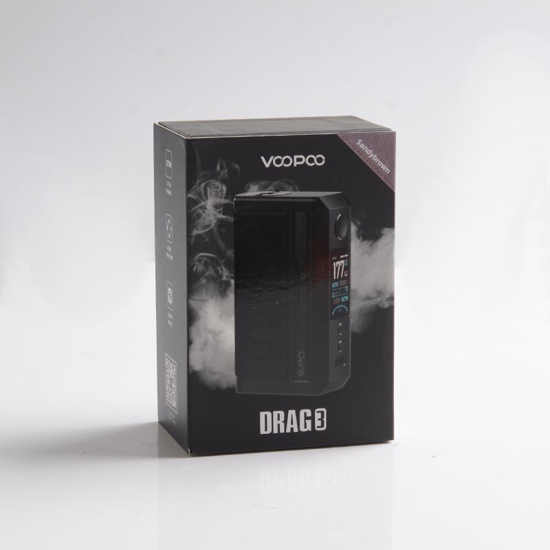 Mod Tigara Electronica Voopoo Drag 3, 177 W - Sandy Brown - eMAG.ro
