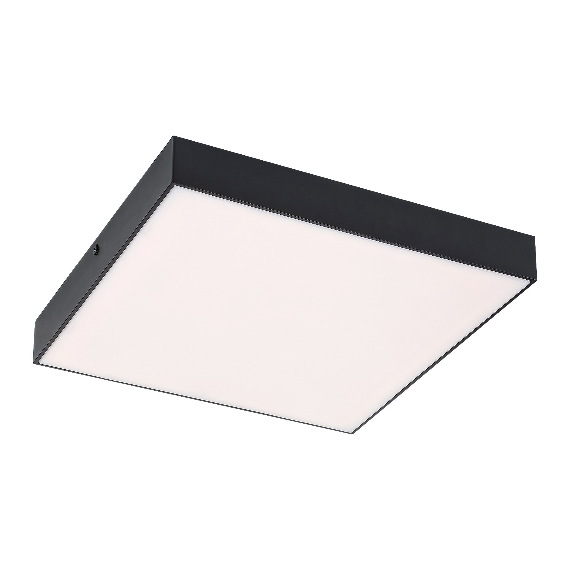 Corp LED exterior patrat, 24W, 2500lm, 2800k, Rabalux – negru mat