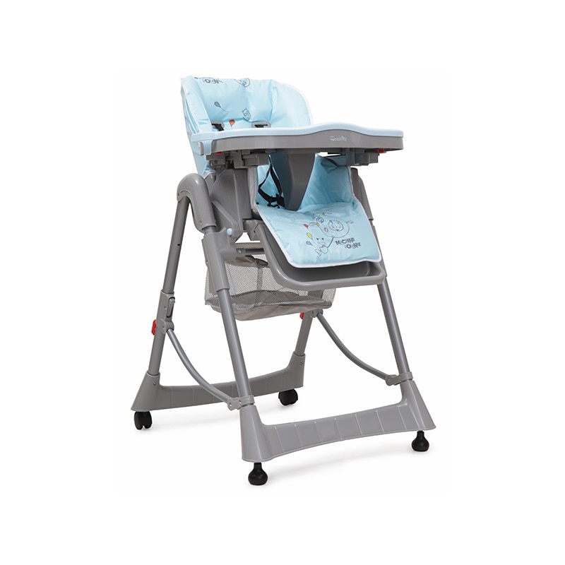 Scaun de masa pentru copii Cangaroo Cookie albastru