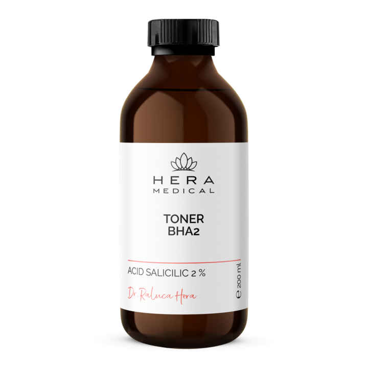 Toner BHA2, Hera Medical by Dr. Raluca Hera Haute Couture Skincare, 200 ml