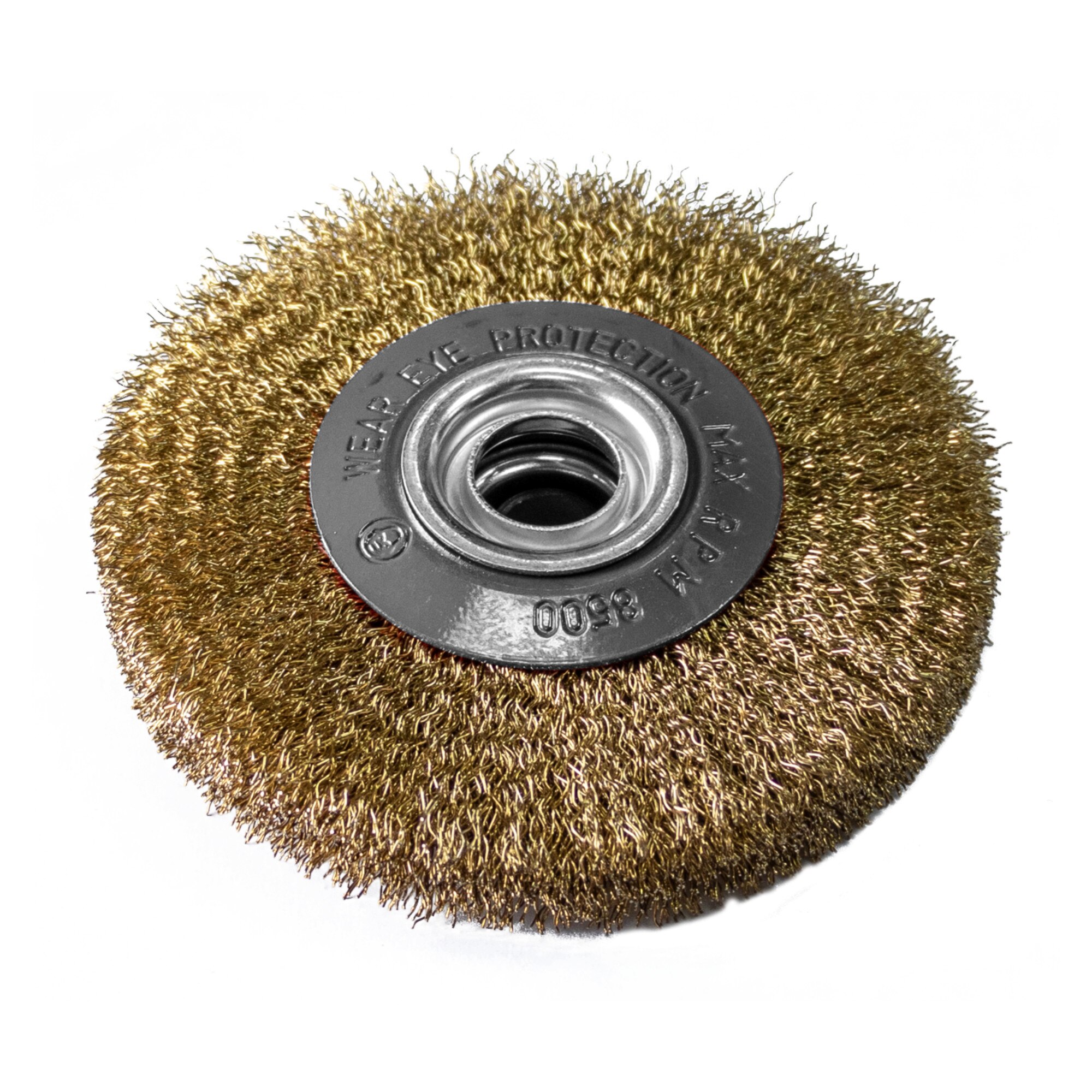 Perie circulara, pentru lustruire si decapare, 125 mm