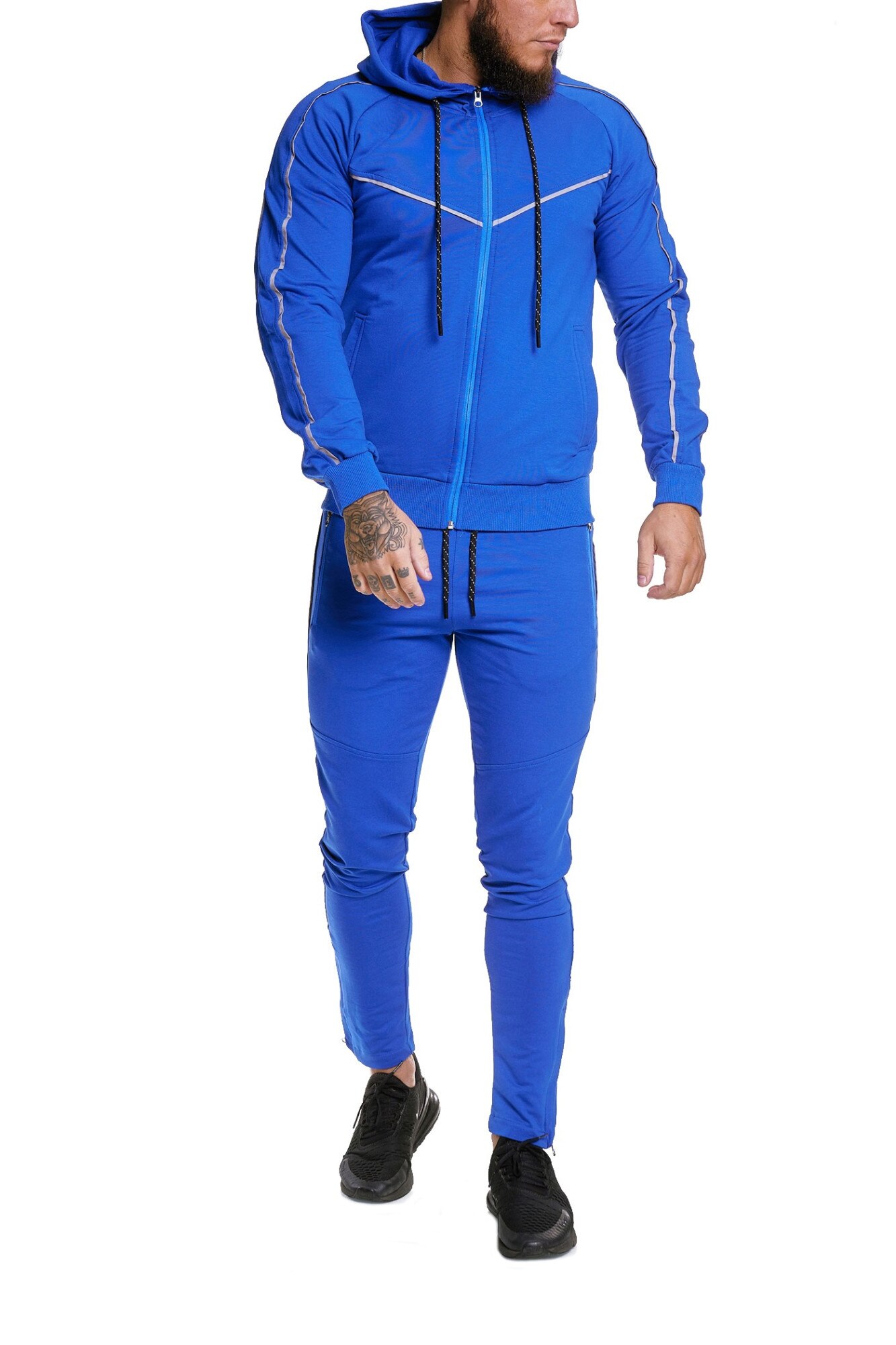 Trening sport barbati Redox JG-13106 Albastru
