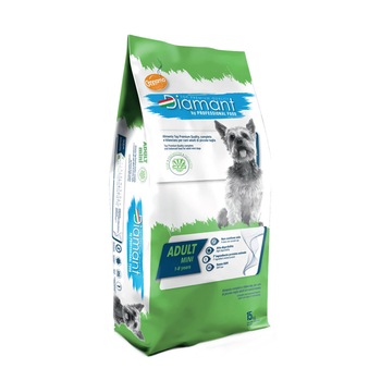 Hrana uscata pentru caini, Diamant, Mini Adult, pui si curcan, 15 kg Hrana uscata pentru caini, Diamant, Mini Adult, pui si curcan, 15 kg