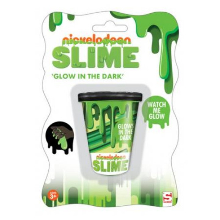 Slime care straluceste in intuneric, 80 grame