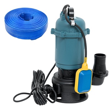 Pompa apa murdara VSK Ucraina cu Flotor, 1100W, 10.000 L/Ora, Refulare 20m, rola furtun PVC, 2 toli, 50m inclusa Pompa apa murdara VSK Ucraina cu Flotor, 1100W, 10.000 L/Ora, Refulare 20m, rola furtun PVC, 2 toli, 50m inclusa