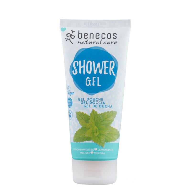 Gel de dus bio cu melissa, Benecos, 200 ml