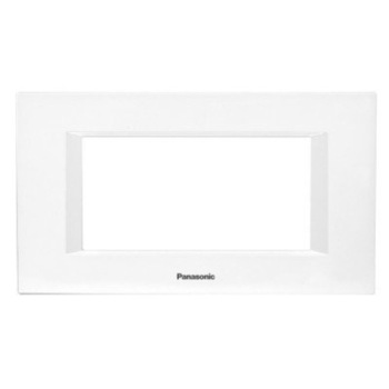 Rama ornamentala, aparataj modular, 4 posturi, alb, P-TO.R.4M WVTF0844-1WH Thea Panasonic Rama ornamentala, aparataj modular, 4 posturi, alb, P-TO.R.4M WVTF0844-1WH Thea Panasonic