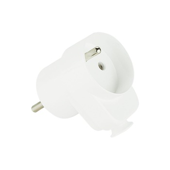 Adaptor priza franceza WT-16G OEM 2382, Alba Adaptor priza franceza WT-16G OEM 2382, Alba
