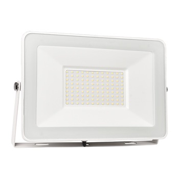 Proiector LED Vega Slim 100W 4000K IP65 Alb Proiector LED Vega Slim 100W 4000K IP65 Alb