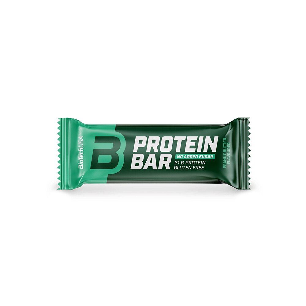 Baton Proteic, Biotech Usa, Protein Bar cu aroma de Unt De Arahide, 70 grame