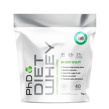 Pudra proteica Diet Whey Protein PhD Ciocolata cu Menta 1kg Pudra proteica Diet Whey Protein PhD Ciocolata cu Menta 1kg
