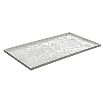 Tava servire dreptunghiulara melamina RAKI 32 5x17 7x1cm alba Tava servire dreptunghiulara melamina RAKI 32 5x17 7x1cm alba