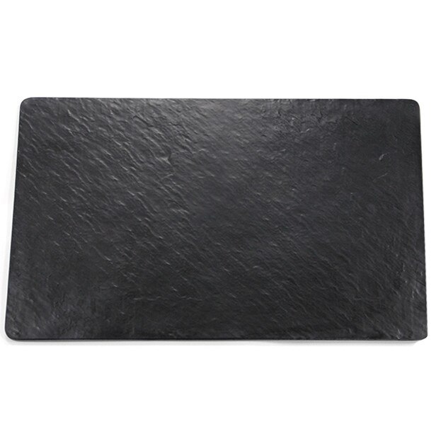 Platou servire melamina Culinaro GN-1x3 17,5x32,5cm culoare neagra