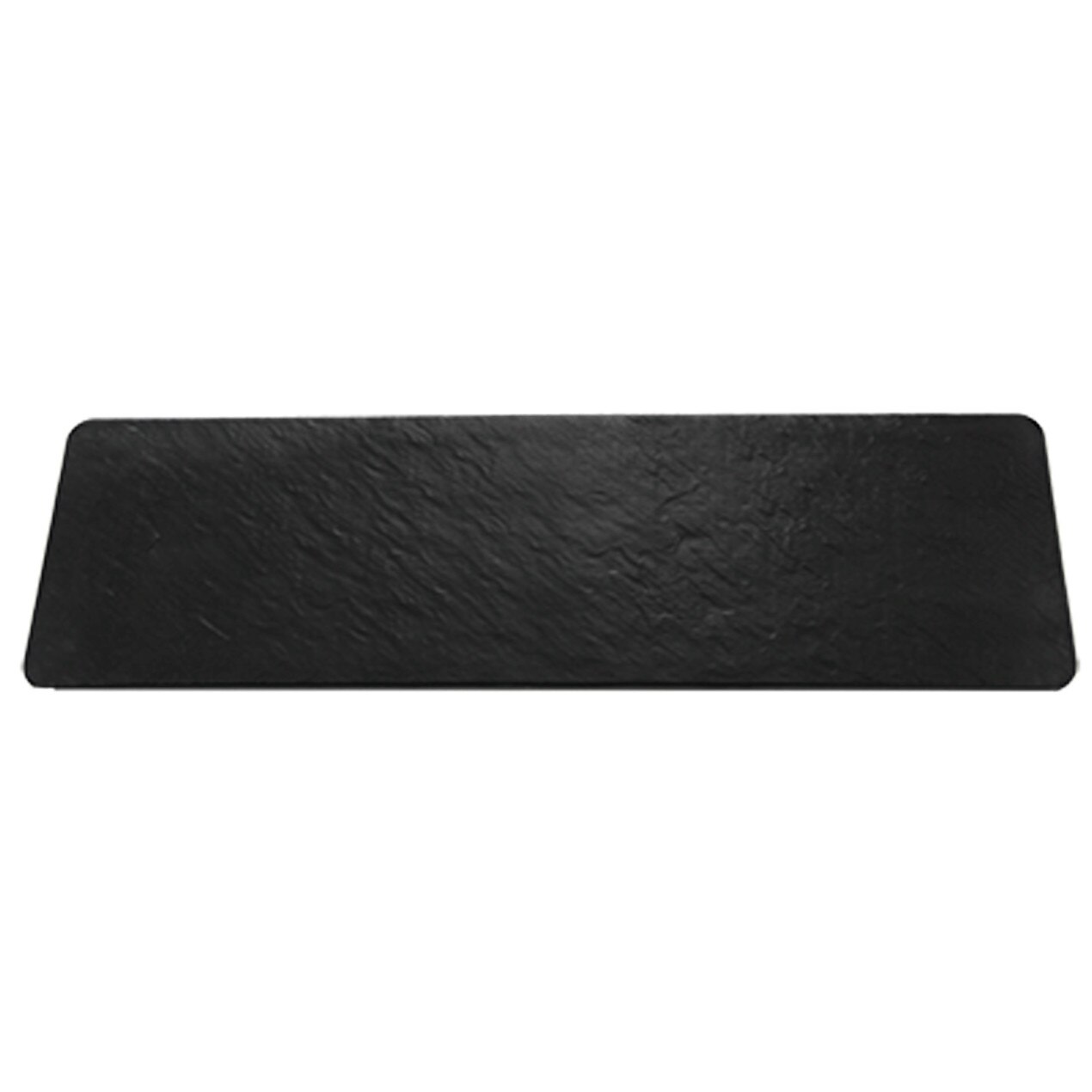 Platou servire melamina Culinaro GN-2x4 53x16,5cm culoare neagra