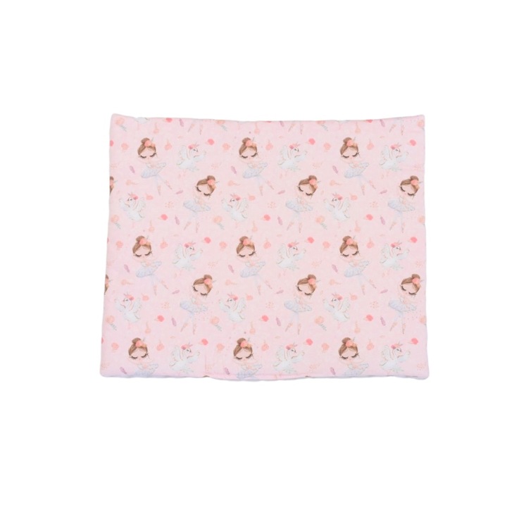 Бебешка плоска възглавница модел Балерина 50х40см