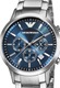 Emporio Armani Сребрист часовник с хронoметър