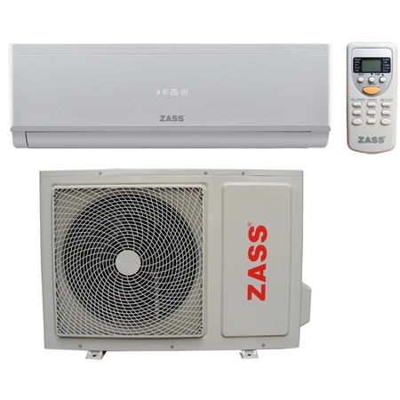 Aparat de aer conditionat Zass ZAC 18/ILN Inverter, 18000 BTU, Kit de instalare inclus (4 ml), Clasa racire A++, Clasa incalzire A+, Temperatura de lucru -15/+46 °C, Functie ionizare, Auto-Curatare, Filtru cu Carbon Activ, Compresor Hitachi-Hightech