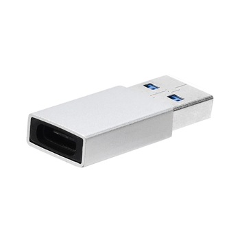Adaptor USB Type MTP Premium C mama la USB 3.0 tata Silver Adaptor USB Type MTP Premium C mama la USB 3.0 tata Silver