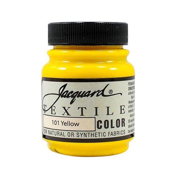 Vopsea pentru materiale textile Jacquard Textile Color, 67 ml, Yellow
