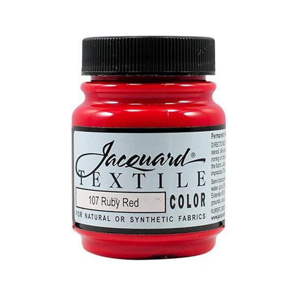 Jacquard Textile Color Textilfesték, 67 ml, Rubinvörös eMAG.hu