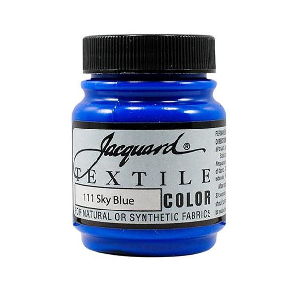 Vopsea pentru materiale textile Jacquard Textile Color, 67 ml, Sky Blue