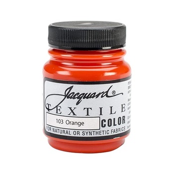 Vopsea pentru materiale textile Jacquard Textile Color, 67 ml, Orange Vopsea pentru materiale textile Jacquard Textile Color, 67 ml, Orange