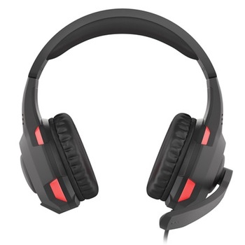 Casti pc Genesis Gaming Headset Radon 200, sunet surround Virtual 7.1, USB negru-rosu Casti pc Genesis Gaming Headset Radon 200, sunet surround Virtual 7.1, USB negru-rosu