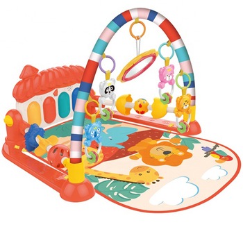 Centru de Activitati 4 in 1 pentru Bebelusi Salamandra Kids, Salteluta muzicala cu Lumini Creativa si Interactiva, Oglinda, Jucarii detasabile pentru Dentitie, Happy Piano Centru de Activitati 4 in 1 pentru Bebelusi Salamandra Kids, Salteluta muzicala cu Lumini Creativa si Interactiva, Oglinda, Jucarii detasabile pentru Dentitie, Happy Piano
