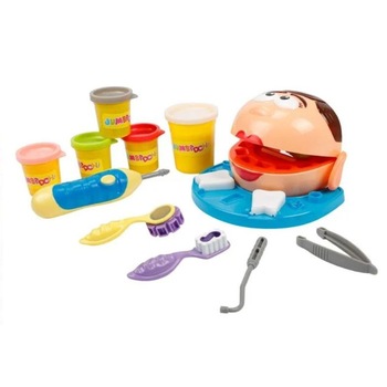 Set plastilina DOH dentist, 3 ani + Set plastilina DOH dentist, 3 ani +