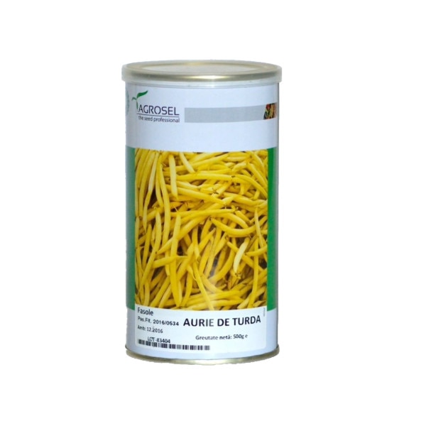 Seminte Fasole Aurie de Turda, AGROSEL, 500 g