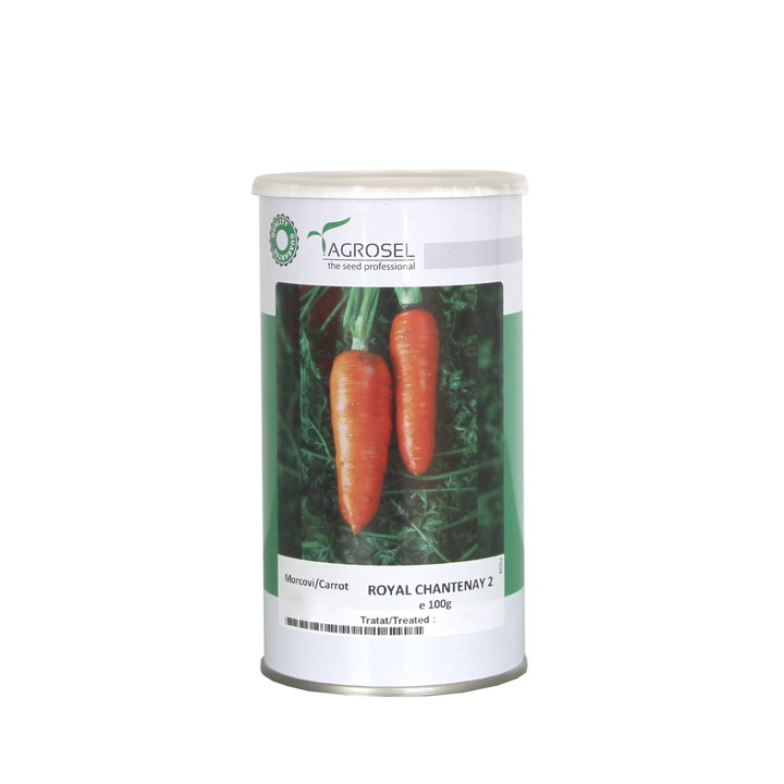Seminte Morcovi Royal Chantenay 2, AGROSEL, 100 g